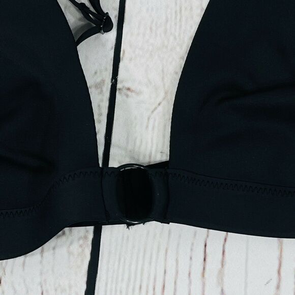 Free People Intimately Bra Oh Scuba Small Bralette Black Convertible Straps - Picture 4 of 10